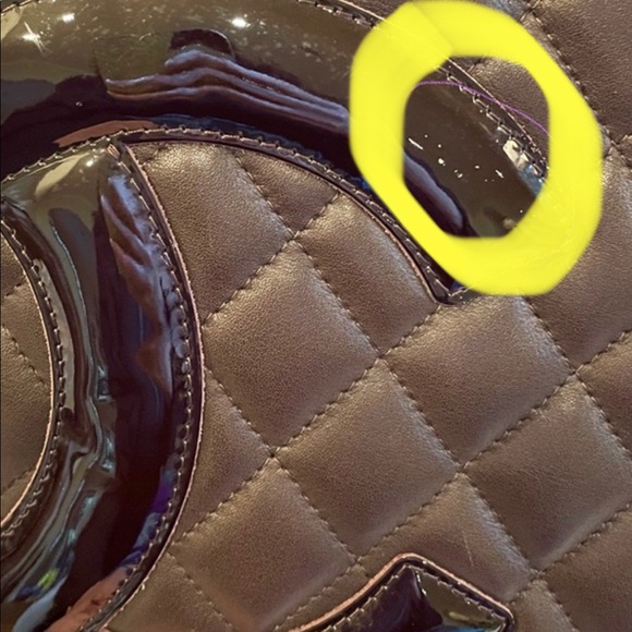 ❌❌❌SOLD❌ ❌ ❌💕HOST PICK💕CHANEL,Cambron Quilted Calf Tote - Picture 7 of 17